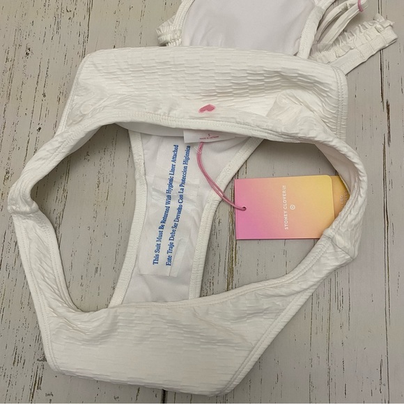 NWT Stoney Clover Lane x Target Sweetheart Bikini - Size Small - Picture 7 of 8